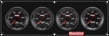 RedLine Gauge Panel - Black Plate, OP/WT/OT/WP 69-4023