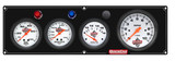 Legend Gauge Panel w/ 611-6002 - Black Plate, OP/WT/VT/Tach 61-67473