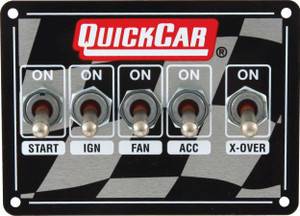 Dual Ignition 5 Switches w/ 3 Wheel Brake 50-1713