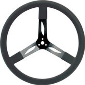 68-004 Steel Steering Wheel 17" Black Quickcar Racing Products