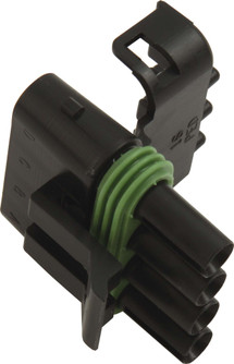 Female 4 Pin WeatherPack Connector 50-340