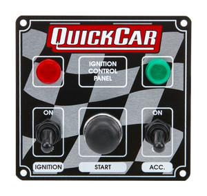 Flag Plate, 2 Switches 1 Button & Lights 50-022