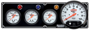 Black 3-1 Gauge Panel OP/WT/OT/5"Tach 61-6741