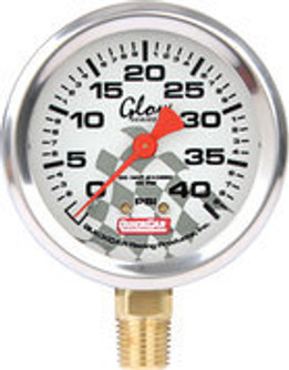 56-0042 Tire Pressure Gauge Head 0-40 PSI Glow in the Dark Quickcar Racing Products