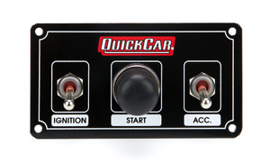 Black Plate, 2 Micro Switches & 1 Button 50-820