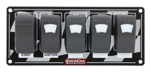 Rocker Switches Lit w/ Flag Plate 52-166