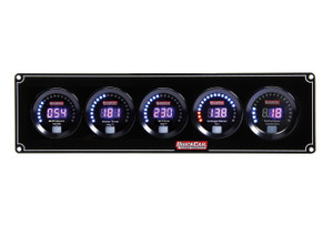 67-4057 Digital 4-1 Gauge Panel OP/WT/OT/Volt w/ Tach Quickcar Racing Products