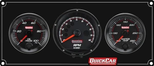 Redline 2-1 Gauge Panel OP/WT w/ Recall Tach 69-2031