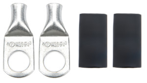 Ring Terminal 3/8 8 GA Pair w/ Heat Shrink 57-572