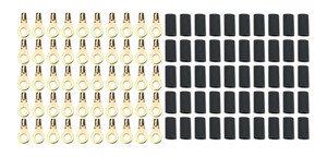 5/16" Ring Terminal 8 Ga. with heat shrink 50 Pack 57-490-50