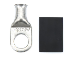 Ring Terminal 4 Ga. 1/2" Hole with heat shrink 20 Pack 57-535-20