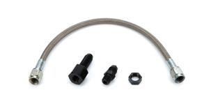 Electric Pressure Gauge Line Kit 12" Steel Braided Line and fittings 63-71012