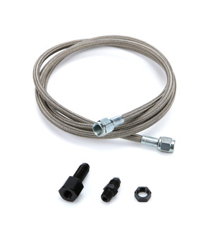 Electric Pressure Gauge Line Kit 60" Steel Braided Line and fittings 63-71060
