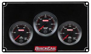 RedLine Gauge Panel - Black Plate, 2-1/16