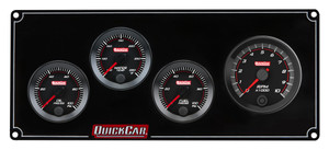 RedLine Gauge Panel w/ 69-001- Black Plate, 2-1/16