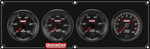 RedLine Gauge Panel w/ 69-001- Black Plate, OP/WT/FP100/Tach 69-3248