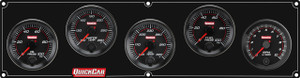 RedLine Gauge Panel w/ 69-001- Black Plate, OP/WT/OT/FP100/Tach 69-4252