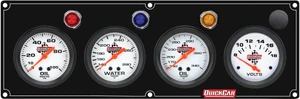 Legend Gauge Panel - Black Plate, OP/WT/OT/VT 61-6727