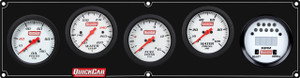 Extreme Gauge Panel w/ 611-7010 - Black Plate, OP/WT/FP15/WP/Tach 61-7052