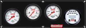 Extreme Gauge Panel w/ 611-7010 - Black Plate, OP/WT/WP/Tach 61-7046