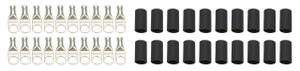 Ring Terminals - 1/2" Eyelet, 6 Gauge Barrel with Heat Shrink, 20-Pack 57-583-20
