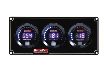 67-2031 Digital 2-1 Gauge Panel OP/WT w/ Tach Quickcar Racing Products 67-2031 Digital 2-1 Gauge Panel OP/WT w/ Tach Quickcar Racing Products