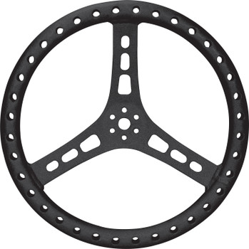 68-006 15in Steering Wheel L/W Aluminum Black Quickcar Racing Products 68-006 15in Steering Wheel L/W Aluminum Black Quickcar Racing Products