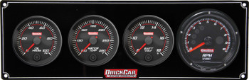 69-3047 Redline 3-1 Gauge Panel OP/WT/Volt w/ Recall Tach Quickcar Racing Products 69-3047 Redline 3-1 Gauge Panel OP/WT/Volt w/ Recall Tach Quickcar Racing Products