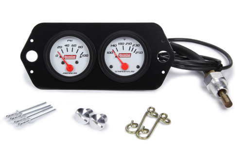 Gauge Panel 2in Open Wheel QRP61-2204 Quickcar Racing Products