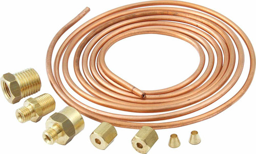 61-7101 Copper 6ft Tubing Kit with Ferrules Quickcar Racing Products