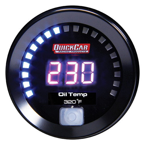 Square temperature gauge, velcro anywhere, size of a keychain remote.  Tempterature gauges read air intake temperature or water temperature.  Tunning with a water temperature gauge is critical. - Square temperature  gauge, velcro