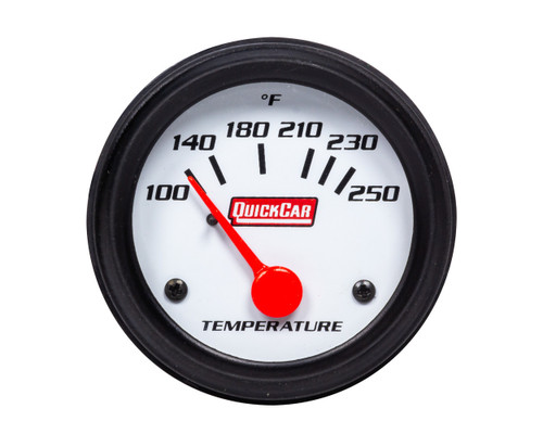 Gauge Water Temperature 2in Open Wheel QRP611-6205 Quickcar Racing Products