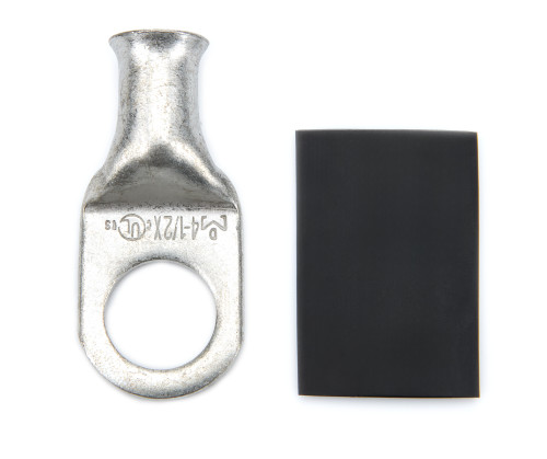 Ring Terminal 4 Ga. 1/2" Hole with heat shrink 20 Pack