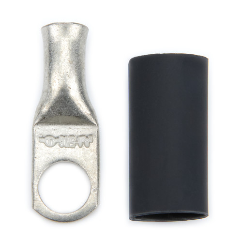Ring Terminal 8 Ga. 5/16" Hole with heat shrink Pair