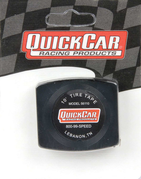 56-111 10 Ft Tape Measure 1/4" Wide Quickcar Racing Products