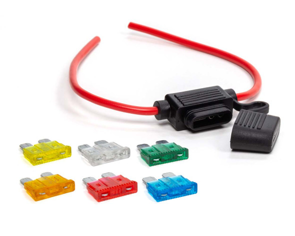 In-Line ATC Fuse Holder 12 Gauge QRP50-955 Quickcar Racing Products In-Line ATC Fuse Holder 12 Gauge QRP50-955 Quickcar Racing Products