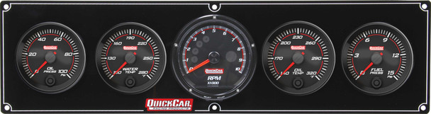 69-4051 Redline 4-1 Gauge Panel OP/WT/OT/FP w/ Recall Tac Quickcar Racing Products