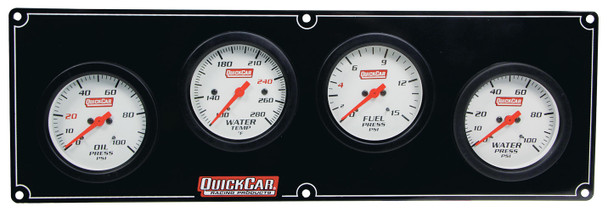 Extreme 4 Gauge Panel OP/WT/FP/WP 61-7026 Quickcar Racing Products