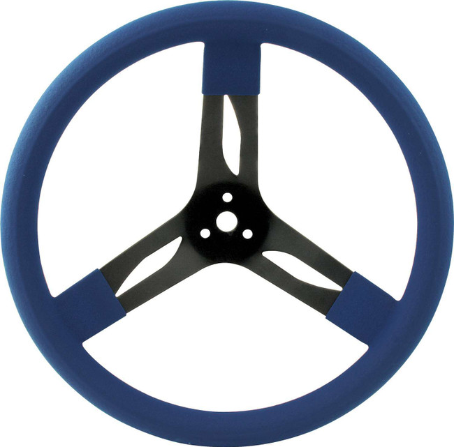 68-0032 15in Steering Wheel Steel Blue Quickcar Racing Products