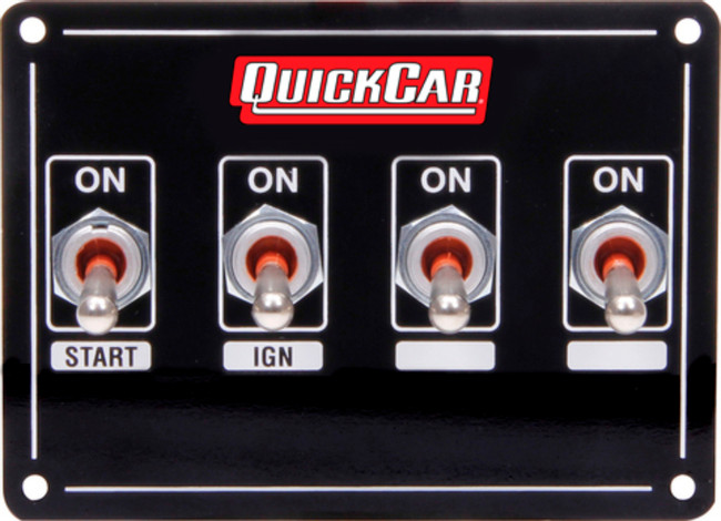 Extreme Single Ignition 4 Switch Panel 50-7431