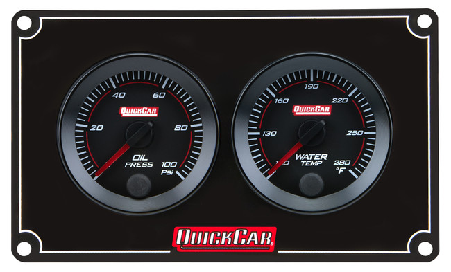 RedLine Gauge Panel Gauge Panel - Black Plate, 2-1/16" OP/WT 65-2001