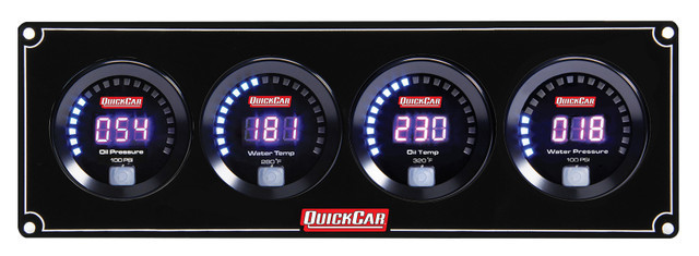 Digital Gauge Panel - Black Plate, OP/WT/OT/WP 67-4023