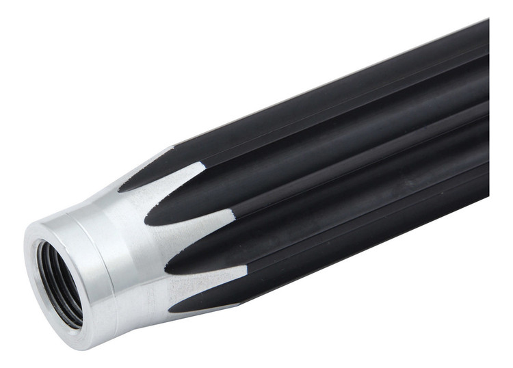 08-110 8mm Aluminum Scalloped Tube - 11in.