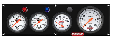 Legend Gauge Panel w/ 611-6002 - Black Plate, OP/WT/VT/Tach 61