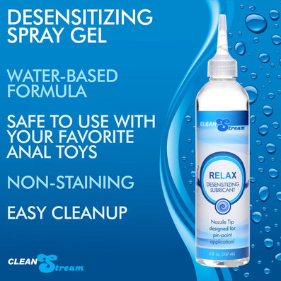 Clean Stream Relax 237ml Desensitizing Lube