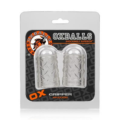 OXBALLS Gripper Clear Nipple Suckers