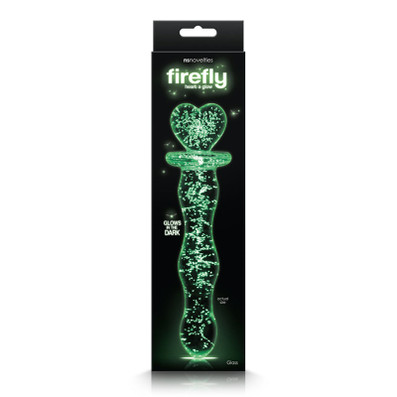 Firefly Glass Heart Glow In The Dark