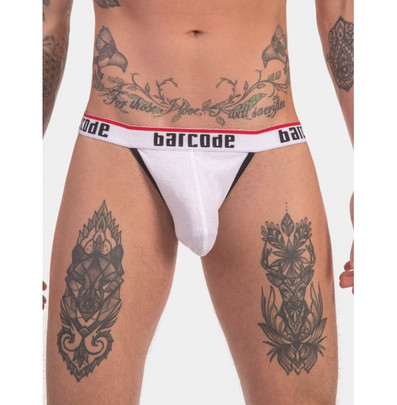 Barcode Jock Cosme White-Black XLarge