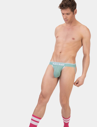 Barcode Jock Kavan Mint/White Large