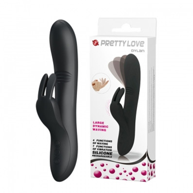 Pretty Love Dylan Black Vibrator